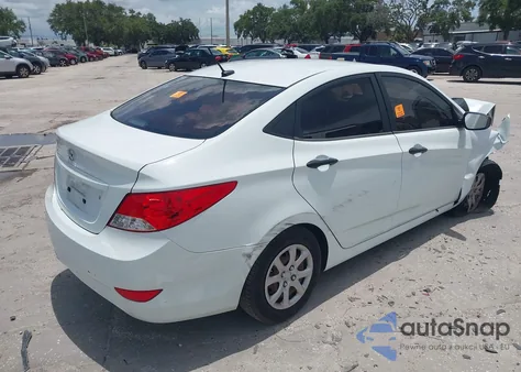 2012 Hyundai Accent Gls из США, поврежденный, VIN KMHCT4AE3CU107817